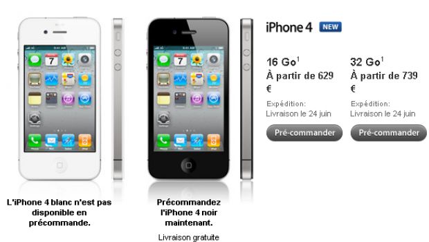 iPhone 4: Prezzi superiori a quelli della precedente generazione