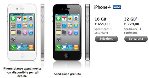 iPhone 4 da oggi in vendita. Lo comprerete?