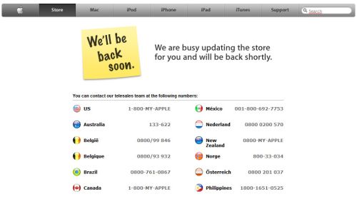 Apple Store Down