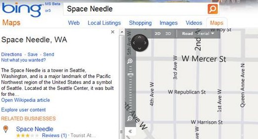 Su Bing Maps anche i trasporti pubblici