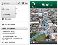 Google Maps per Android introduce la Walking Navigation