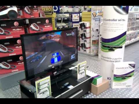 Kinect all'Euronics del Leone di Lonato