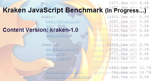 Mozilla misura i browser con Kraken