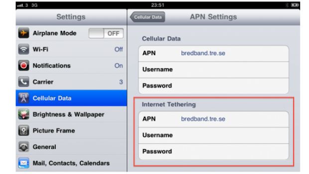 iOS 4.2 beta 2 introduce il tethering anche su iPad 3G