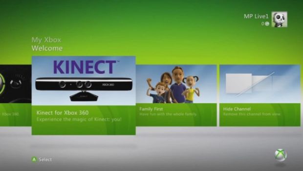 Xbox 360: mostrata in video la nuova dashboard compatibile con Kinect