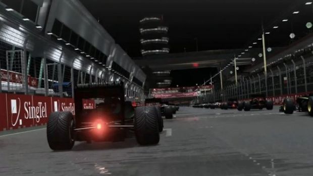 F1 2010: nuova video-dimostrazione in notturna a Singapore e Abu Dhabi