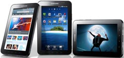 Samsung Galaxy Tab presentato a Milano