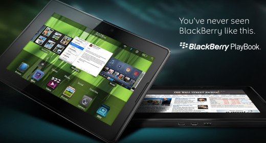 RIM mostra al pubblico il Blackberry Playbook