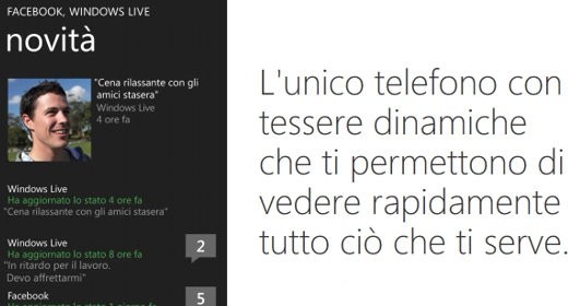 Windows Phone 7: l'interfaccia