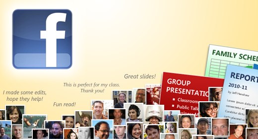 Docs.com li crea, Facebook li condivide