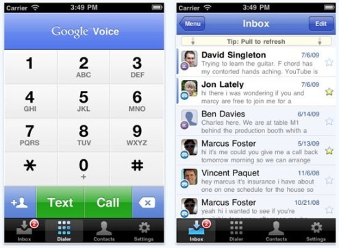 Apple: via libera a Google Voice per iPhone