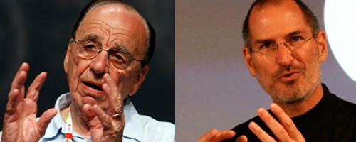 Rupert Murdoch e Steve Jobs insieme per il progetto Daily