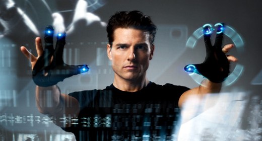 Minority Report in salsa Kinect