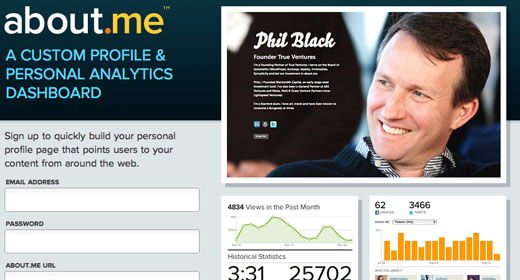 AOL acquista About.me