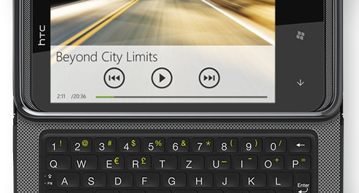 HTC 7 Pro, il nuovo Windows Phone 7