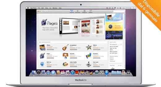 La Befana porta il Mac App Store