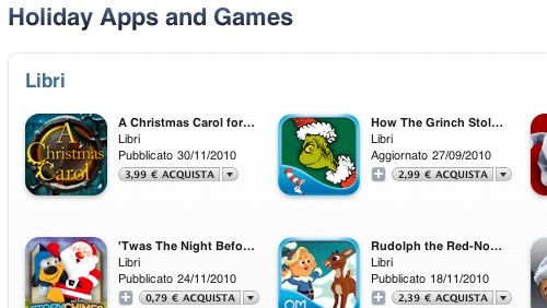 Il Natale sbarca su App Store