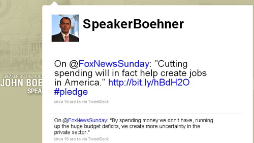 Twitter evangelizza Washington 