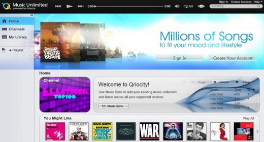 Sony Music Unlimited arriva anche in Italia