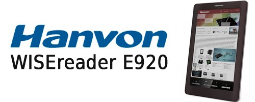 Hanvon WISEreader E920, eBook reader e-ink a colori
