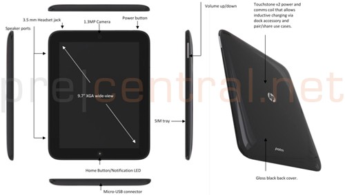 HP Topaz: tablet da 9,7 pollici con webOS