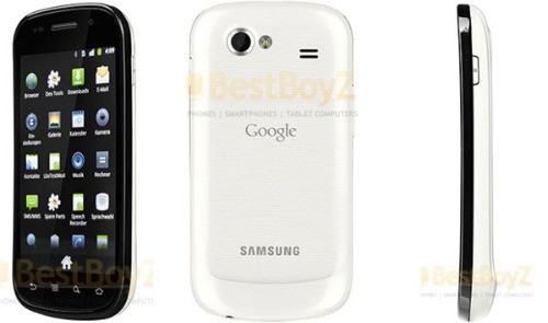 La foto del Google Nexus S bianco