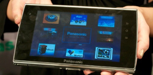 CES 2011: presentato il tablet Panasonic Viera
