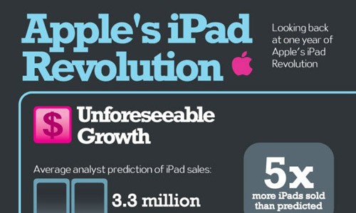 Un anno di iPad