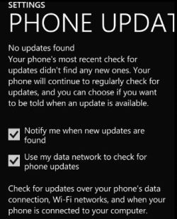 In arrivo un pre-update per Windows Phone 7