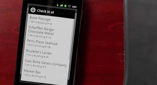 Google Latitude, il check-in si fa con Android
