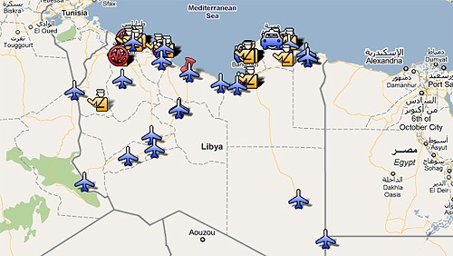 Google e Twitter: come seguire la rivoluzione in Libia