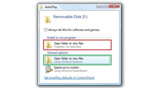 Windows, Microsoft manda in pensione l'Autorun