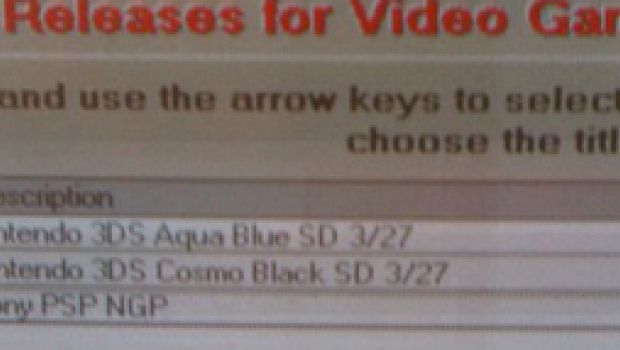 PSP2: prezzo e data d'uscita svelati da una nota interna di GameStop?