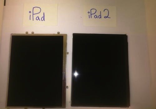 Ecco lo schermo dell'iPad 2