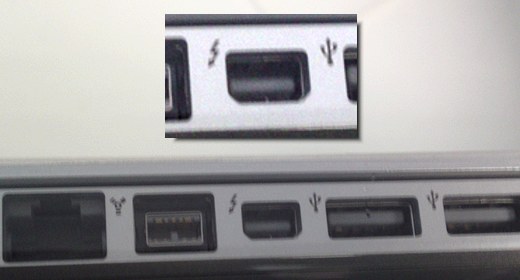 Thunderbolt, Apple mette il turbo ai MacBook Pro