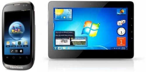 Smartphone dual SIM e tablet dual boot per ViewSonic