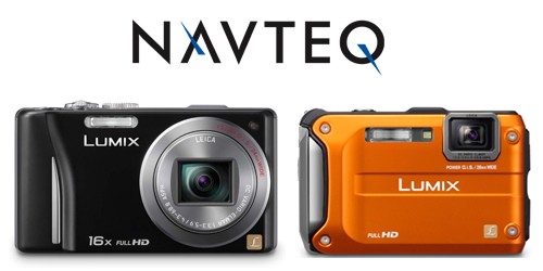 NAVTEQ e la geolocalizzazione sulle fotocamere Panasonic Lumix