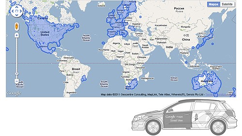 Dov'è Street View? Google apre un sito