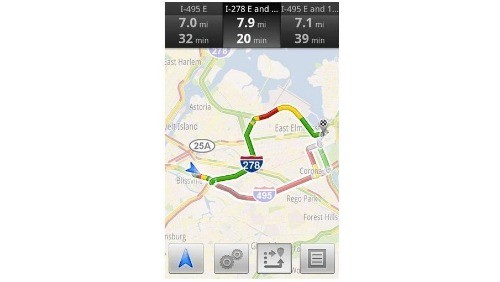 Google Maps Navigation per Android introduce il traffico in tempo reale