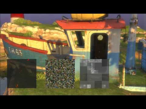 Mega Meshes - Modelling, rendering and lighting a world made of 100 billion polygons