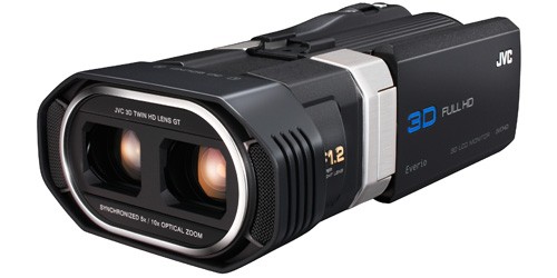 JVC Everio GS-TD1, la prima videocamera 3D Full HD consumer