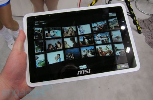 MSI mostra il WindPad 100A al CeBIT di Hannover