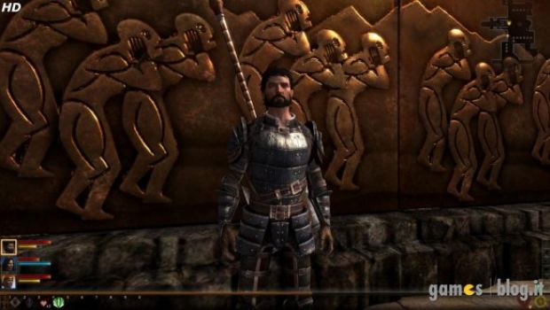 Dragon Age II: immagini comparative della versione PC con texture a bassa e ad alta definizione