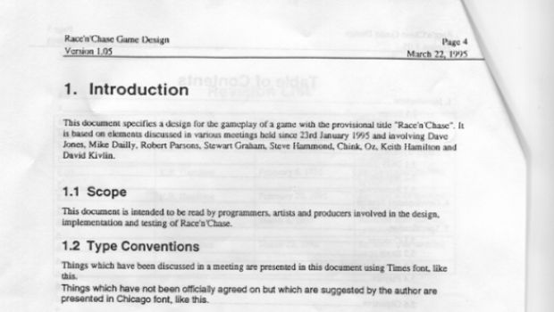 Grand Theft Auto: in rete il documento di design originale