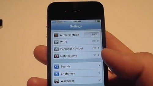 Personal HotSpot invia a iPad i dati GPS
