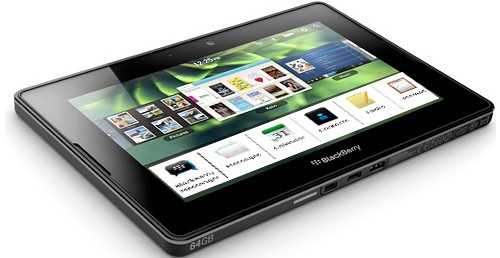 BlackBerry PlayBook: ritardano calendario, rubrica e client email