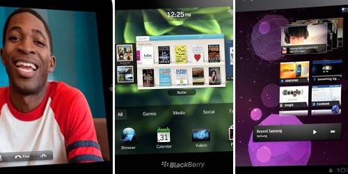 iPad 2, BlackBerry PlayBook e Galaxy Tab a confronto