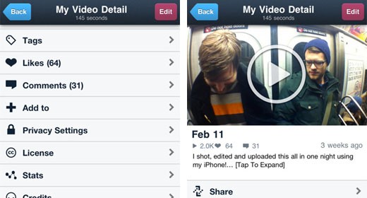 Vimeo sbarca su iOS con la prima app ufficiale