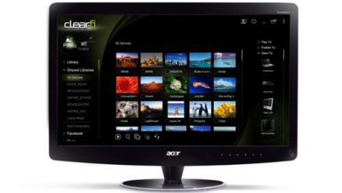 Acer Web Surf Station, monitor multimediale per Internet