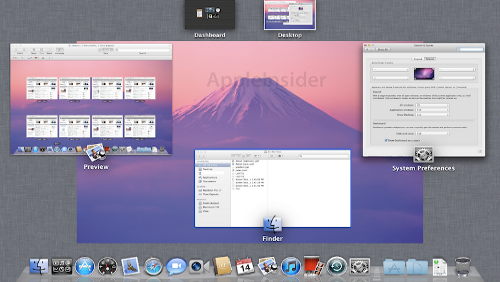 Mac OS X 10.7 Lion: Exposé, Spaces e Dashboard simili a iOS